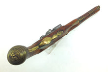 Load image into Gallery viewer, Flintlock Holster Pistol by G. Fletcher, fine. SN X2061