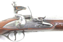 Load image into Gallery viewer, Flintlock Holster Pistols by Issac Pratt, Fine Pair of Silver Mounted. SN X2072
