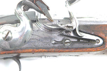 Load image into Gallery viewer, Flintlock Holster Pistols by Issac Pratt, Fine Pair of Silver Mounted. SN X2072