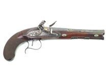 Load image into Gallery viewer, Flintlock Holster Pistols with Spanish Barrels by P. Bond, very high quality pair. SN 8987