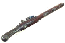 Load image into Gallery viewer, Flintlock Holster Pistols with Spanish Barrels by P. Bond, very high quality pair. SN 8987