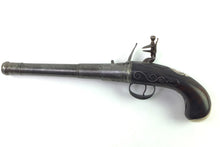 Load image into Gallery viewer, Queen Anne Cannon Barrel Flintlock Holster Pistol by David Wynn, fine. SN 8992