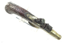 Load image into Gallery viewer, Flintlock Paktong Muff Pistol by Hugh Verncomb of Bristol. SN 8940