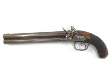 Load image into Gallery viewer, Flintlock Officers Pistol by Durs Egg, Over & Under, very rare. SN 8978