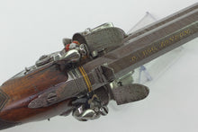 Load image into Gallery viewer, Flintlock Officers Pistol by Durs Egg, Over & Under, very rare. SN 8978