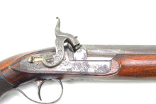 Load image into Gallery viewer, Flintlock Officers Pistols by Hamburger & Co of London, Fine Cased Pair. SN 8823