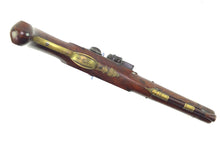 Load image into Gallery viewer, Flintlock Officers Pistols by Nock, superb holstered pair. SN X1974