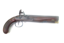 Load image into Gallery viewer, Flintlock Officers Pistols by Ross of Edinburgh, very good cased pair. SN X1975