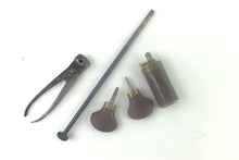 Load image into Gallery viewer, Flintlock Officers Pistols by Ross of Edinburgh, very good cased pair. SN X1975