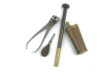 Load image into Gallery viewer, Flintlock Officers Pistols by Thomas Gill, Fine Cased Pair. SN 9046