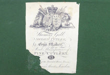 Load image into Gallery viewer, Flintlock Officers Pistols by Thomas Gill, Fine Cased Pair. SN 9046