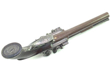 Load image into Gallery viewer, Flintlock Over & Under Pistol by Tatham & Egg, fine & rare. SN 8998