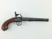 Load image into Gallery viewer, Flintlock Queen Anne Cannon Barrel Holster Pistols by Griffin. SN 8724