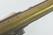 Load image into Gallery viewer, Flintlock Pistol by Harding and Son Royal Mail Guards, very fine. SN 8990