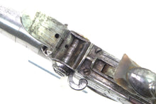 Load image into Gallery viewer, Superimposed Load Tap Action Flintlock Pistols by Nicholson, very rare pair. SN 8945