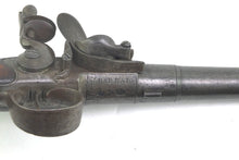 Load image into Gallery viewer, Flintlock Queen Anne Cannon Barrel Holster Pistols by James Barbar, fine pair. SN 9042
