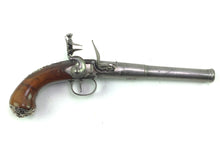 Load image into Gallery viewer, Flintlock Queen Anne Cannon Barrel Holster Pistols, fine pair. SN 8915