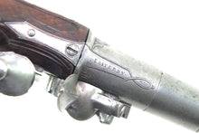 Load image into Gallery viewer, Flintlock Queen Anne Cannon Barrel Holster Pistols, fine pair. SN 8915