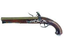 Load image into Gallery viewer, Silver Mounted Holster Pistol by Heylin. SN 8694