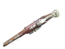 Load image into Gallery viewer, Silver Mounted Holster Pistol by Heylin. SN 8694