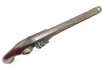 Load image into Gallery viewer, Flintlock Transitional Duelling pistol by Wogdon, Silver Mounted, very rare. SN 8829