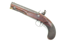 Load image into Gallery viewer, Flintlock Travelling Pistol by H.W. Mortimer London 24 Bore, fine. SN 9033
