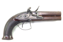 Load image into Gallery viewer, Flintlock Over & Under Travelling Pistol by J. Egg 20 Bore, fine. SN 8997
