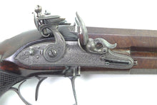 Load image into Gallery viewer, Flintlock Over & Under Travelling Pistol by J. Egg 20 Bore, fine. SN 8997
