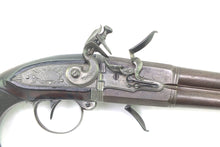 Load image into Gallery viewer, English Flintlock Wender Holster Pistol by P. Bond, rare. SN 9011