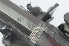Load image into Gallery viewer, English Flintlock Wender Holster Pistol by P. Bond, rare. SN 9011