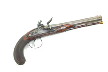 Load image into Gallery viewer, Flintlock Officers Duelling Pistols by John Bass, good pair. SN X2074