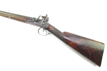Load image into Gallery viewer, Double Barrelled Flintlock 15 Bore Sporting Gun by Theophilus Richards, very fine. SN X2054