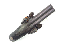 Load image into Gallery viewer, Four Barrel Flintlock Volley Pistol by W. Smith, very rare. SN 8897