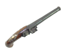 Load image into Gallery viewer, Queen Anne Cannon Barrel Holster Pistol by Griffin. SN 8665