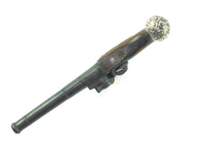 Load image into Gallery viewer, Queen Anne Cannon Barrel Holster Pistol by Griffin. SN 8665