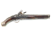 Load image into Gallery viewer, Tuscan Miquelet Lock Silver Mounted Holster Pistol. SN X2003