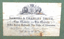 Load image into Gallery viewer, Howdah Pistol by Samuel and Charles Smith. SN 8710