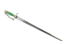 Load image into Gallery viewer, English Silver Mounted Hunting Hanger by William Kinman, fine. SN 8899