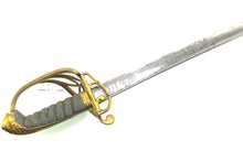 Load image into Gallery viewer, Infantry Sword by Prosser 1822 Pattern. SN 8890