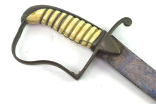 Load image into Gallery viewer, Irish Militia Officers Blue & Gilt Sword. SN 8805