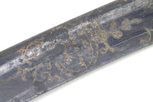 Load image into Gallery viewer, Irish Militia Officers Blue & Gilt Sword. SN 8805