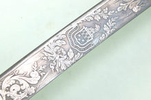 Load image into Gallery viewer, Lancer Officers Sword by Prosser. SN 8902