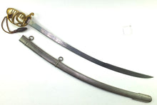 Load image into Gallery viewer, Lancer Officers Sword by Prosser. SN 8902
