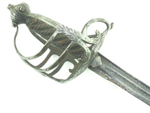 Load image into Gallery viewer, English Mortuary Hilted Backsword marked Andrea Ferara. SN 8743