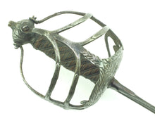 Load image into Gallery viewer, English Mortuary Hilted Backsword marked Andrea Ferara. SN 8743