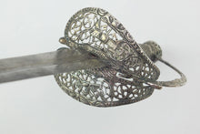 Load image into Gallery viewer, Officers Silver Hilted Small Sword by William Kinman, very fine. SN 8884