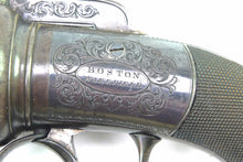 Load image into Gallery viewer, Pepperbox Revolver by Boston of Wakefield, Cased Five Shot 54 Bore, fine. SN 8954