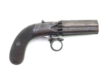Load image into Gallery viewer, Coopers Patent Percussion 150 Bore Pepperbox 6 Shot Revolver. SN 8932