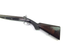 Load image into Gallery viewer, Percussion Double Barrel Sporting Gun by Pratt of Edinburgh. SN 8806
