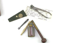 Load image into Gallery viewer, Percussion Double Barrelled Box Lock Travelling Pistol, 52 Bore, Cased. SN 910